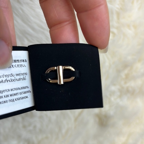 CHANEL Handbags - SILVER Authentic Chanel Chain shortener Silver for classic flap or WOC